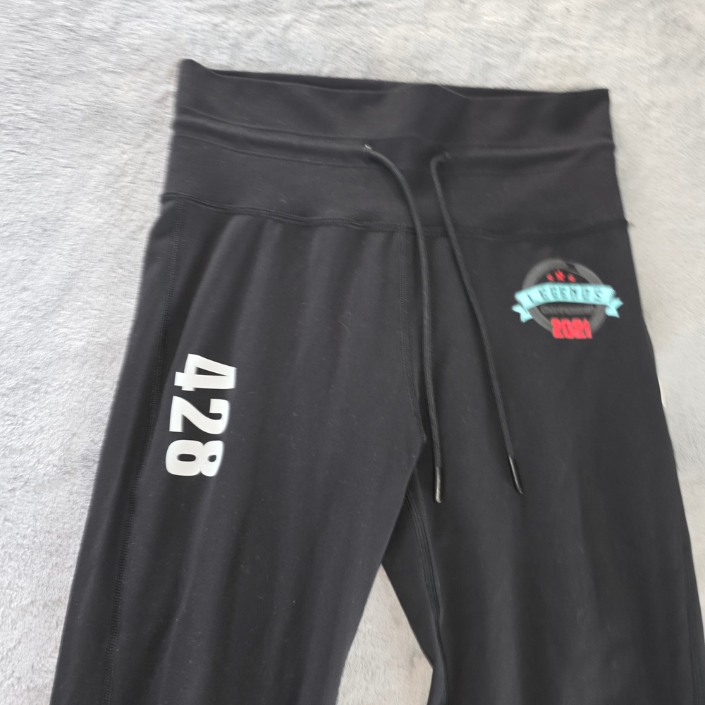 Vuori‎ Black 2021 Legends Championship Graphic Drawstring Leggings Womens XS
